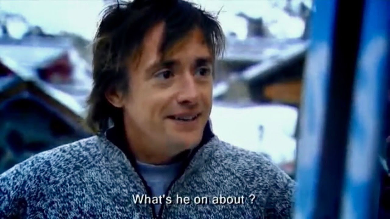 Clarkson, Hammond and May do language/translation fails compilation