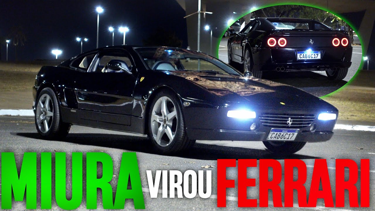 Do Miura, ele fez sua Ferrari 355 detalhada! 