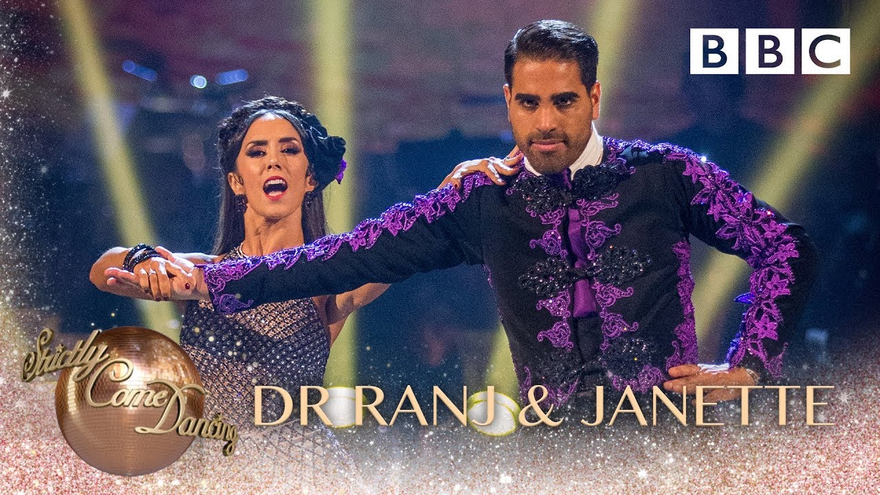 Dr Ranj Singh and Janette Manrara Paso Doble to 'Cancion del Mariachi' - BBC Strictly 2018