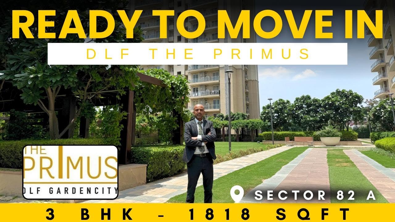 DLF The primus Sec 82A Tower C ,3bhk-1818 sqft l Middle floor Club Facing Unit l Rent/sale available