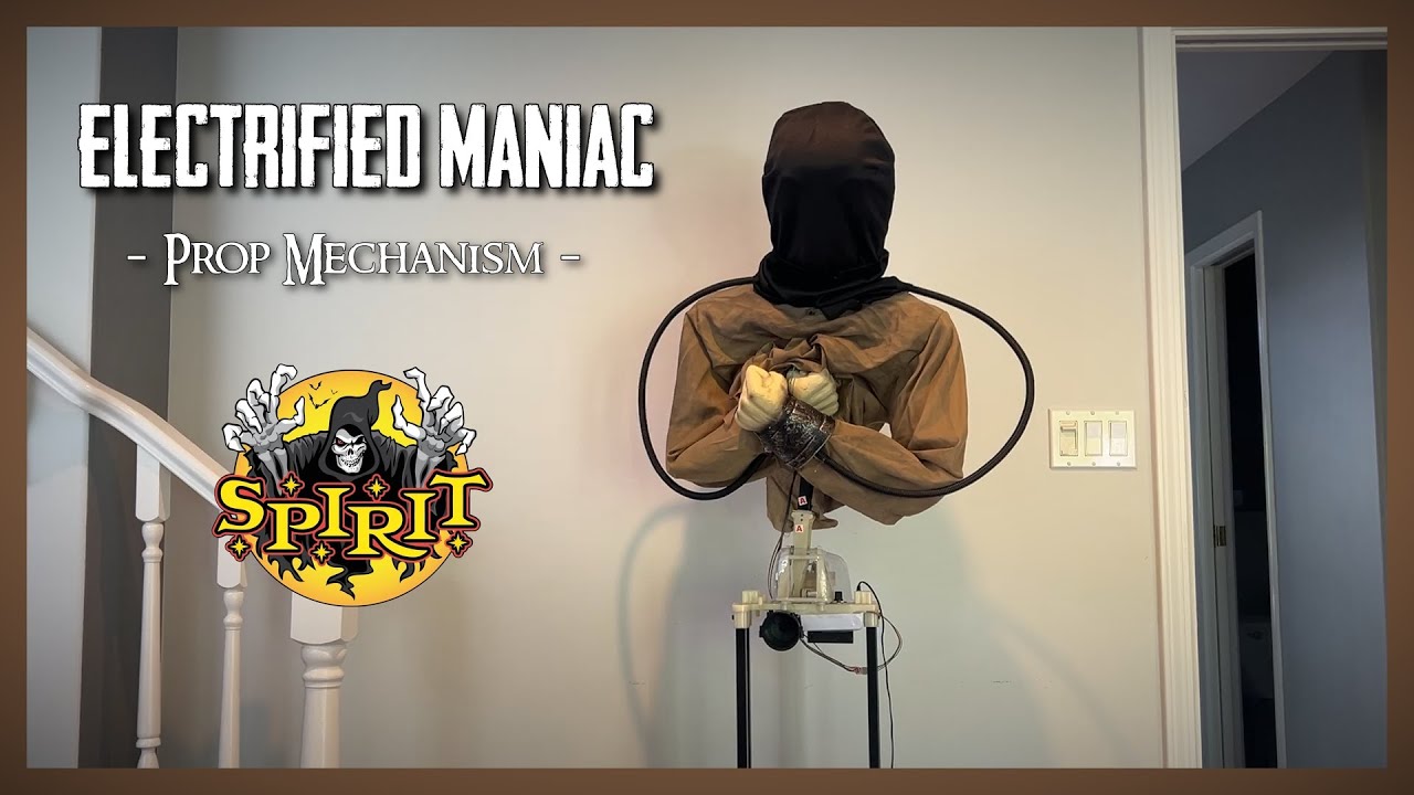 Electrified Maniac Animatronic Mechanism - Spirit Halloween 2014
