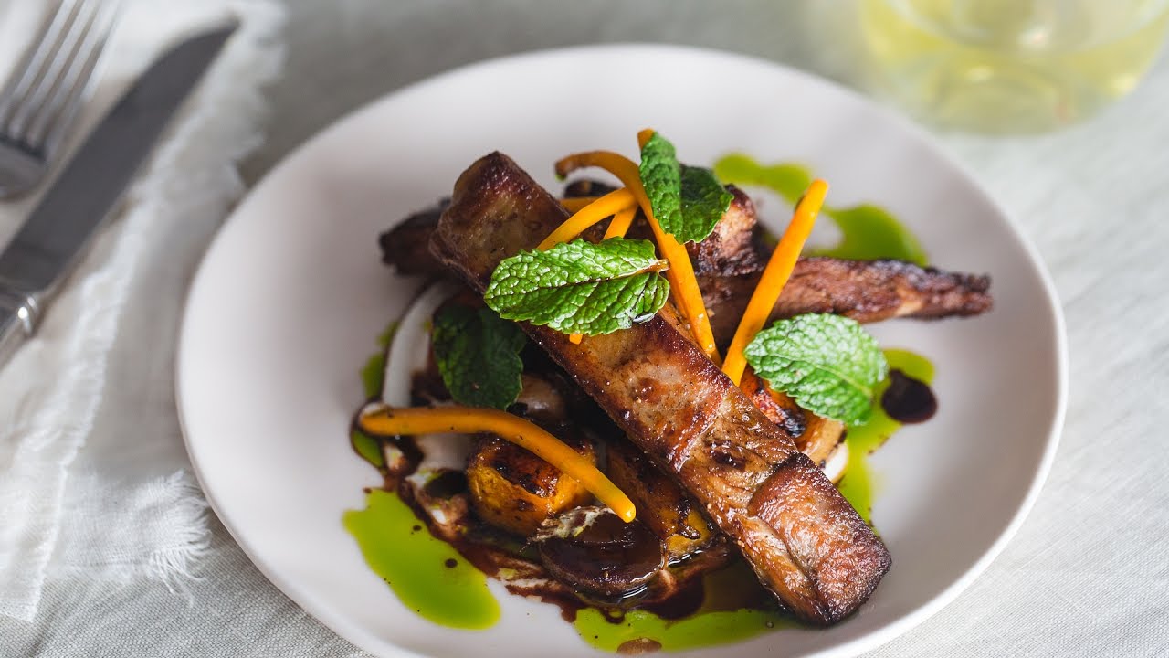 The Most Delicious Lamb Belly alla Piastra from Babbo in NYC