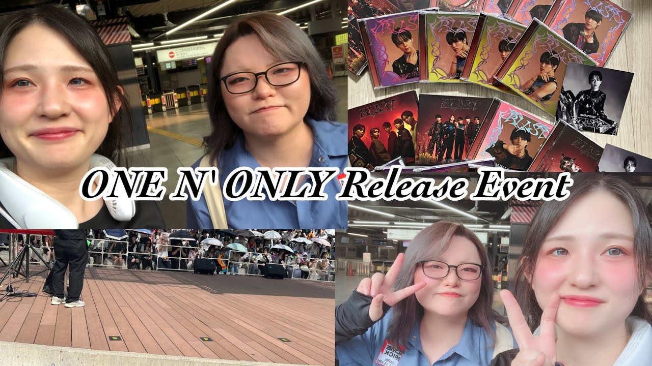 【ﾌﾞｲﾛｸﾞ】ONE N' ONLY リリイベのいちにち