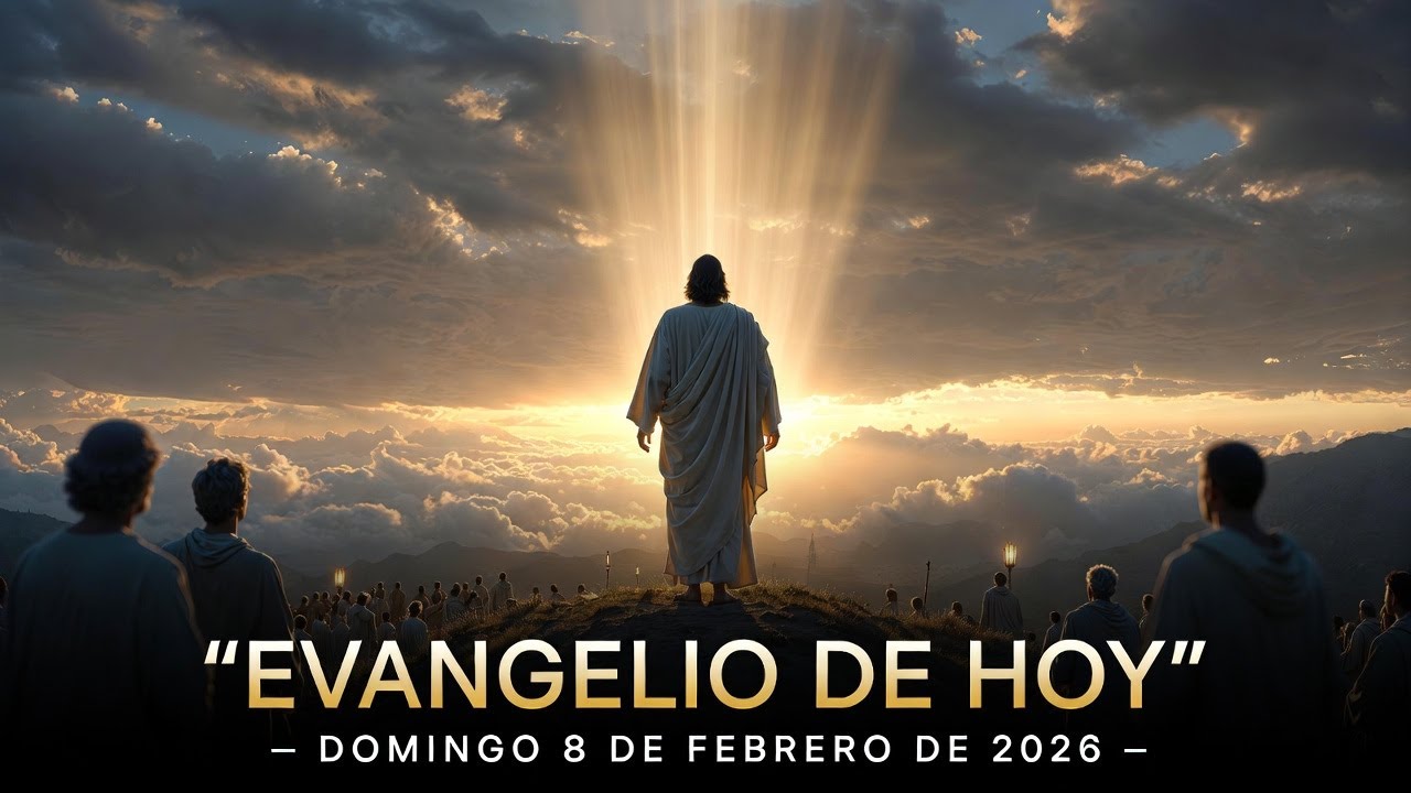 Evangelio De Hoy Domingo 8 de Febrero 2026, San Mateo 5, 13-16