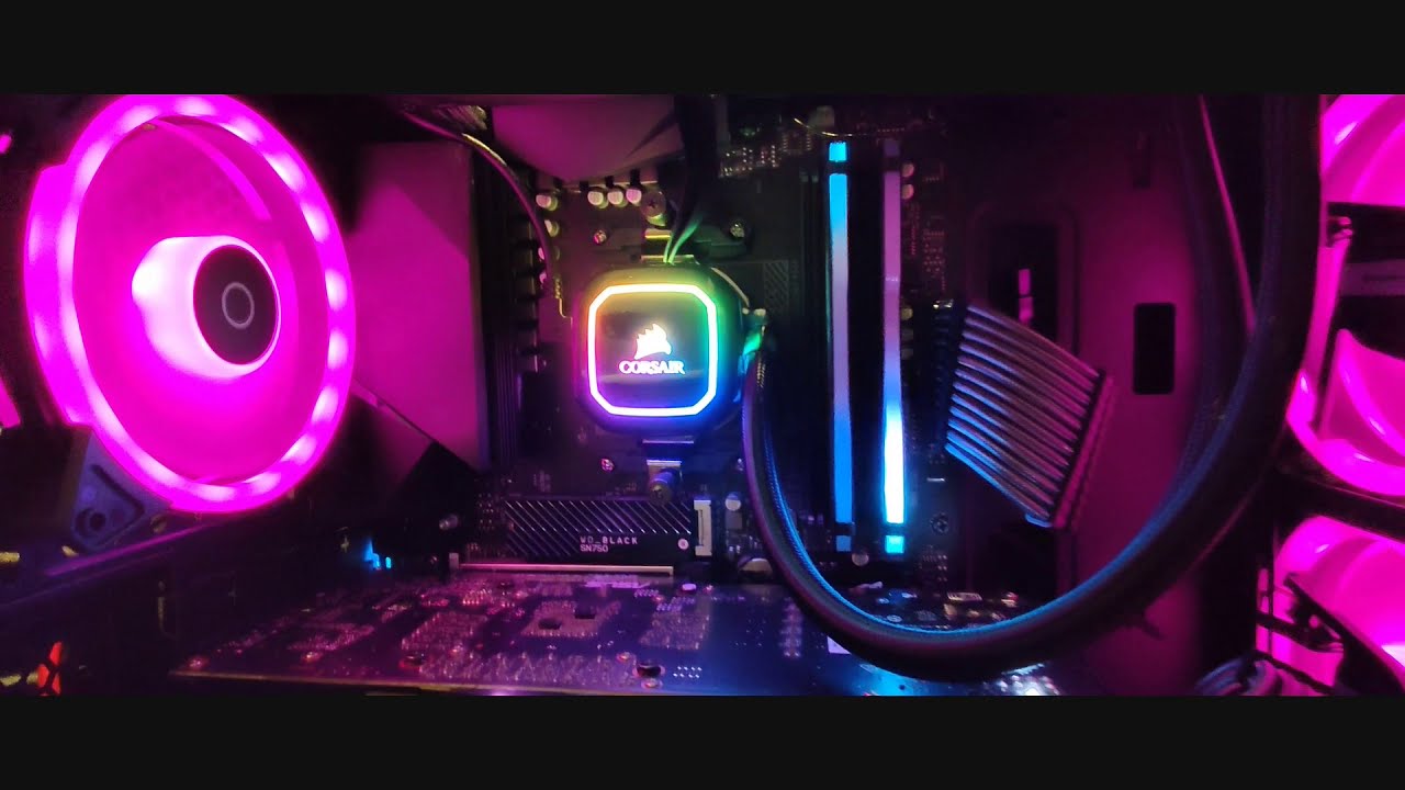 AIO Installation tutorial (H100i RGB PRO XT)