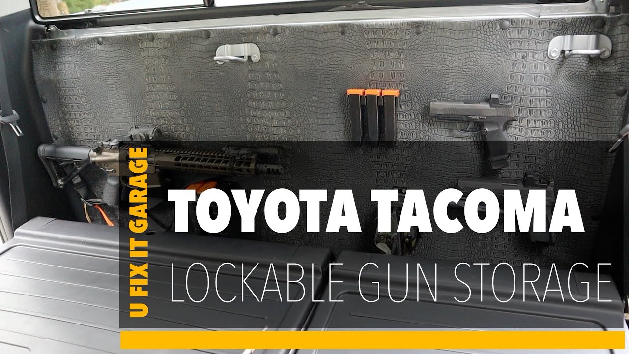 Tacoma Lockable Gun Storage