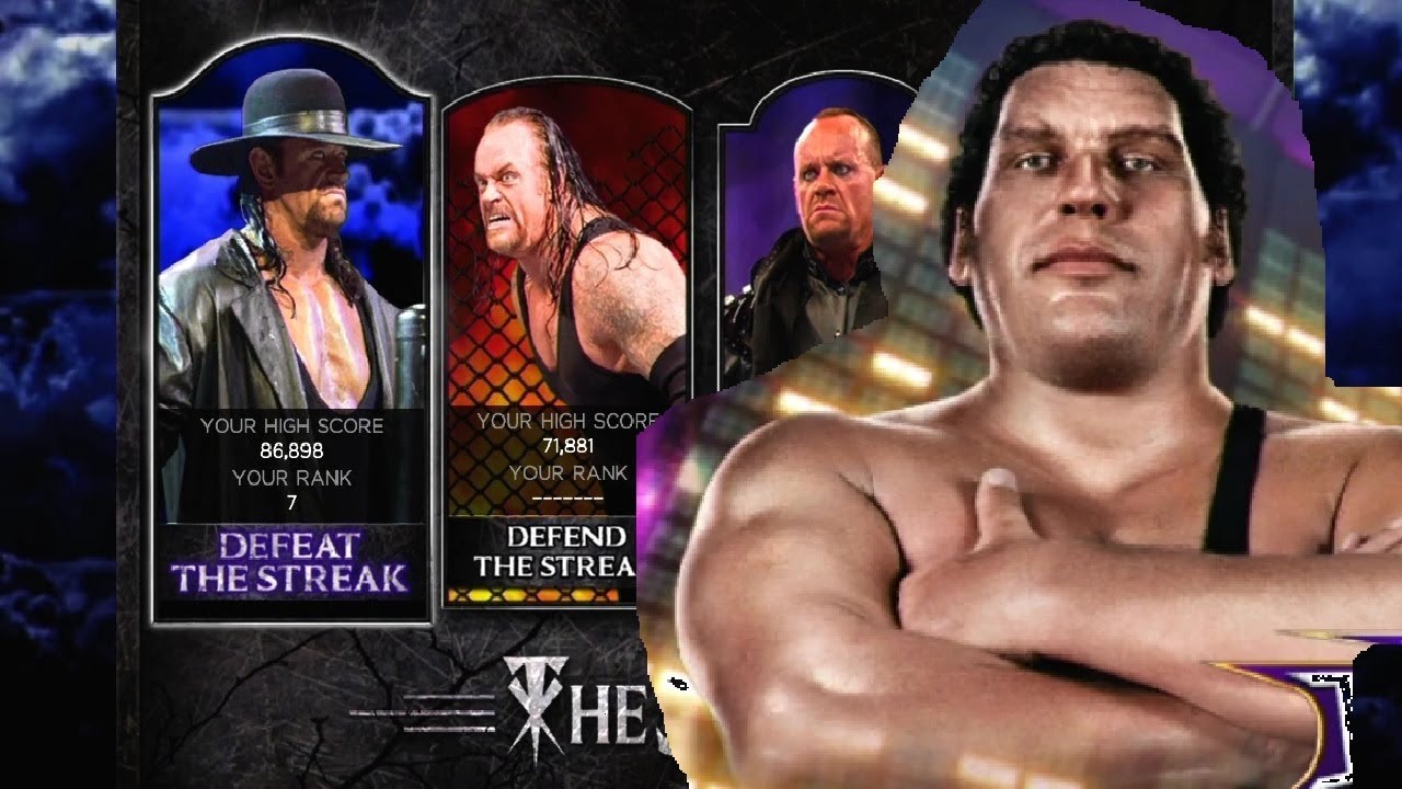 WWE 2K14 | André the Giant vs. The Undertaker | Defeat the Streak