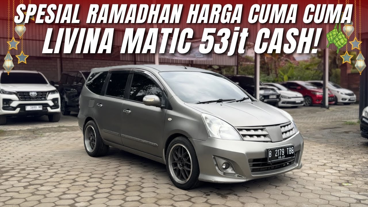 53 juta LIVINA XV MATIC TERMURAH‼️|| REVIEW FOR SALE || JUAL BELI MOBIL MURAH || GARASI NAP