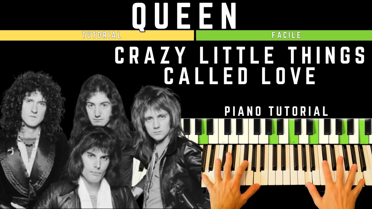 CRAZY LITTLE THINGS CALLED LOVE by Queen | Essential Piano Lesson | PIANO TUTORIAL