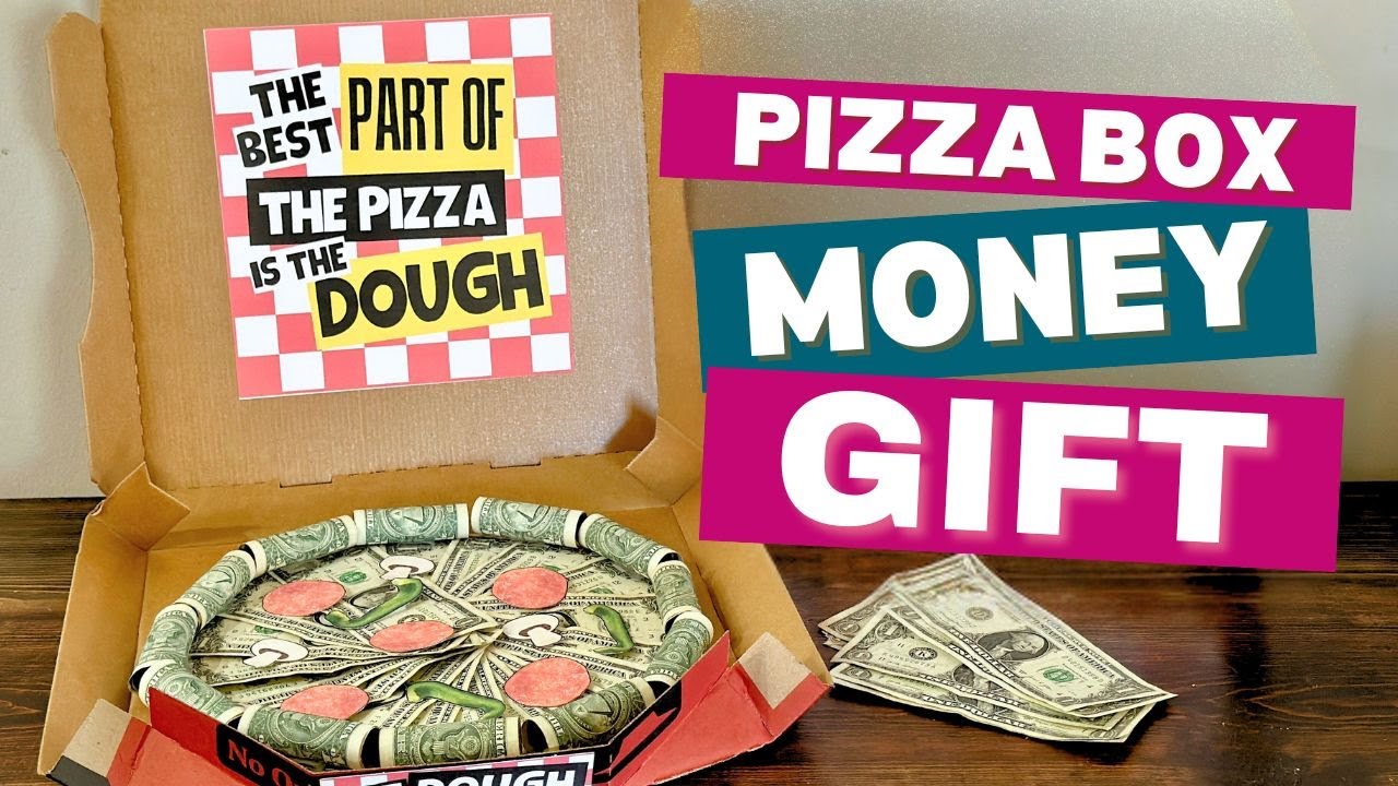 Pizza Box Money Gift - The BEST Way to Give CASH GIFTS for Kids and TEENS!