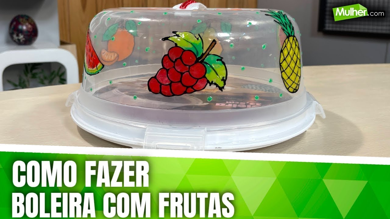 Como fazer Boleira com frutas