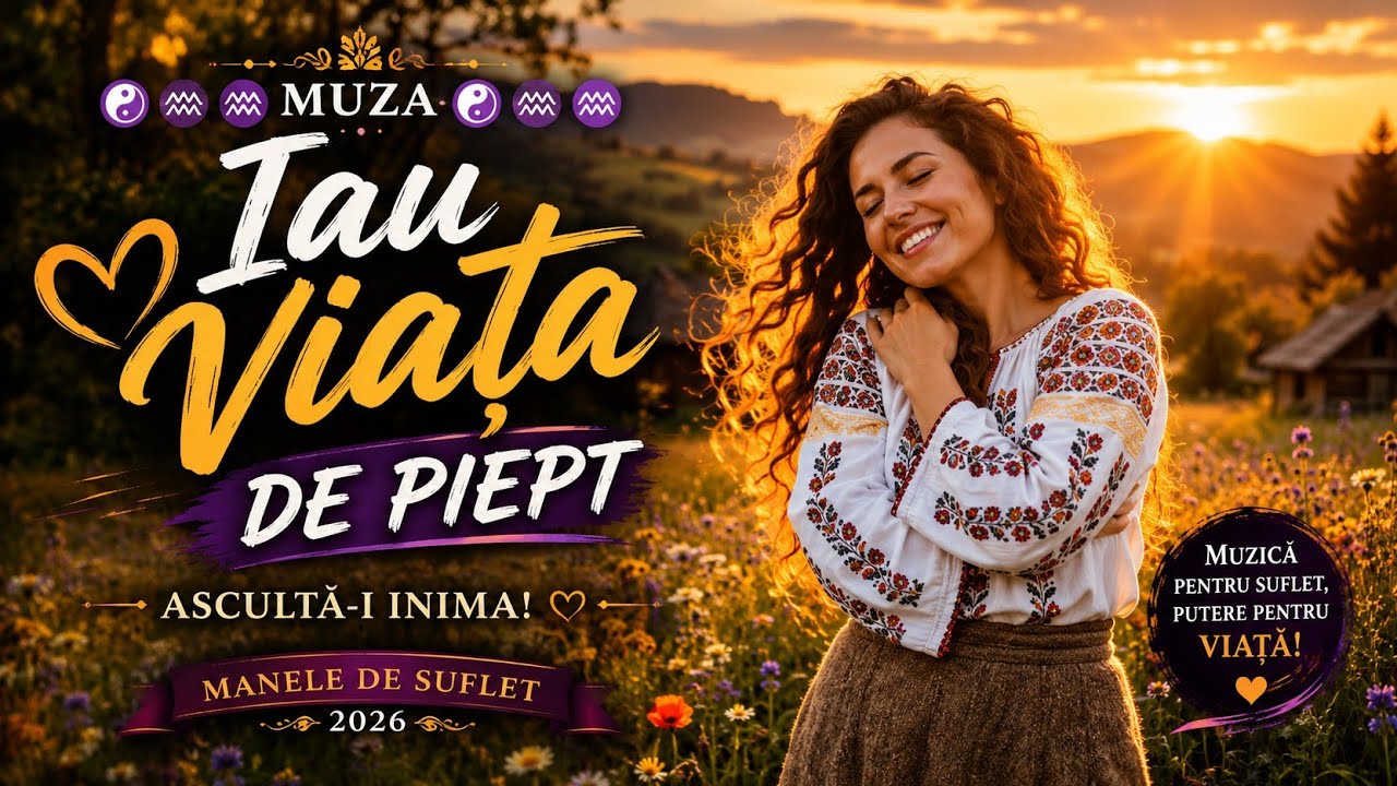 ☯️♒Muza♒☯️- Iau Viața de Piept (Ascultă-i Inima) | Manele de Suflet 2026