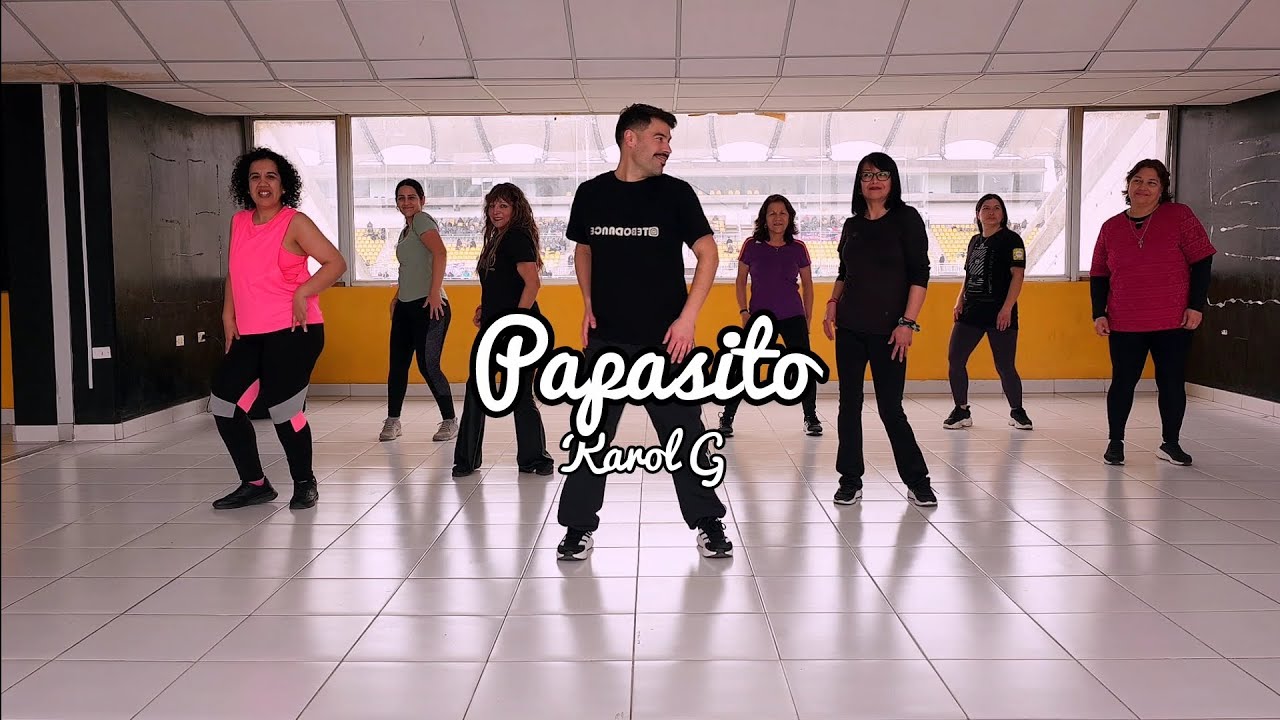 Karol G - Papasito (Coreografía Baile Fitness por Tebodance)