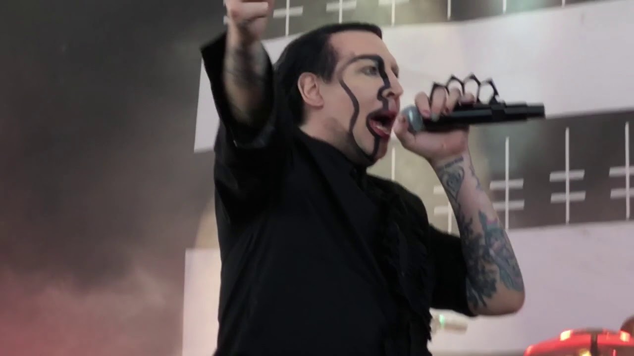 Marilyn Manson - Irresponsible Hate Anthem - Noblesville IN 7/18/2018