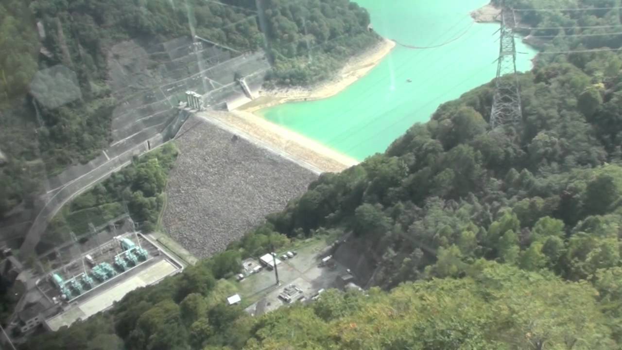 二居ダム　(田代ロープウェーから)2012-10-14
