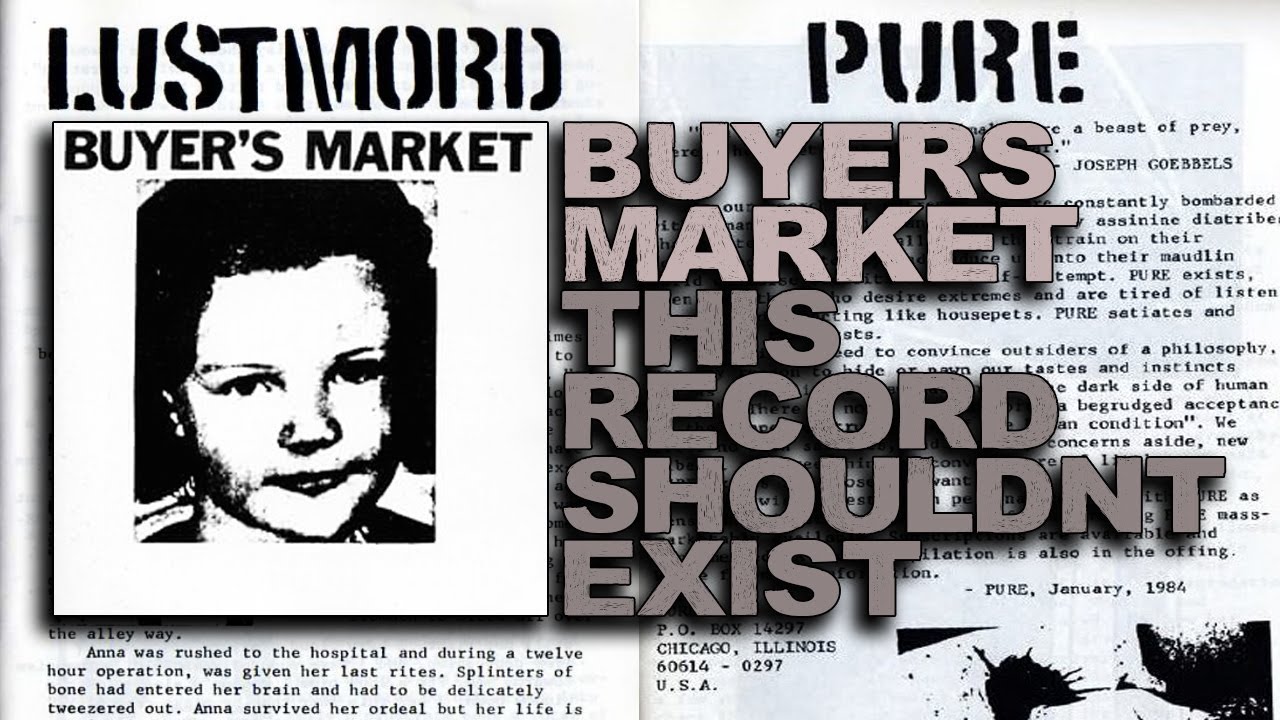 Buyers Market Is Just About The Most Vile Album Ever Released - Peter Sotos Buyers Market Review