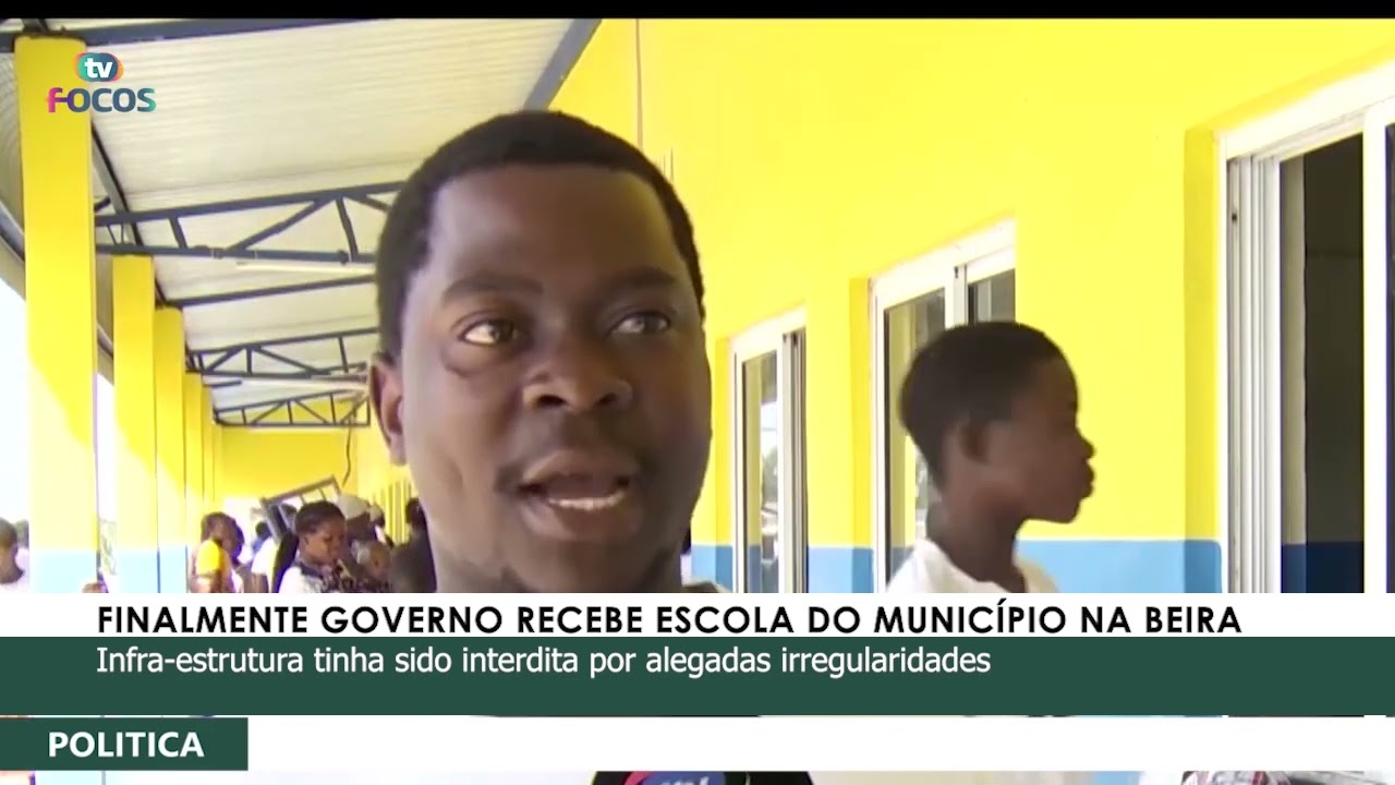 FINALMENTE GOVERNO RECEBE ESCOLA DO MUNICÍPIO NA BEIRA