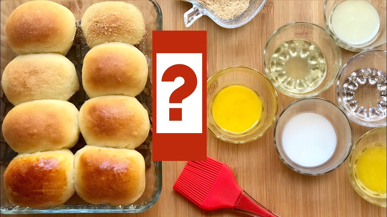 What to brush on your bread? Eggwash? Milk Bath? Oil Brush?