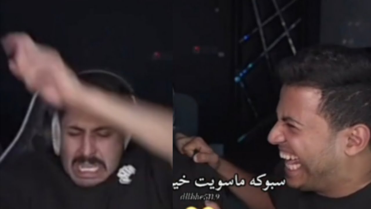 سبايكي ومشاري يلعبون لعبة رعب 😂😂