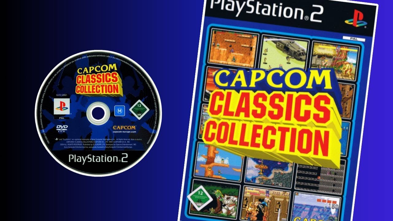 Capcom Classics Collection Vol. 1 - PS2 Retro Collection [All 22 Games Shown]