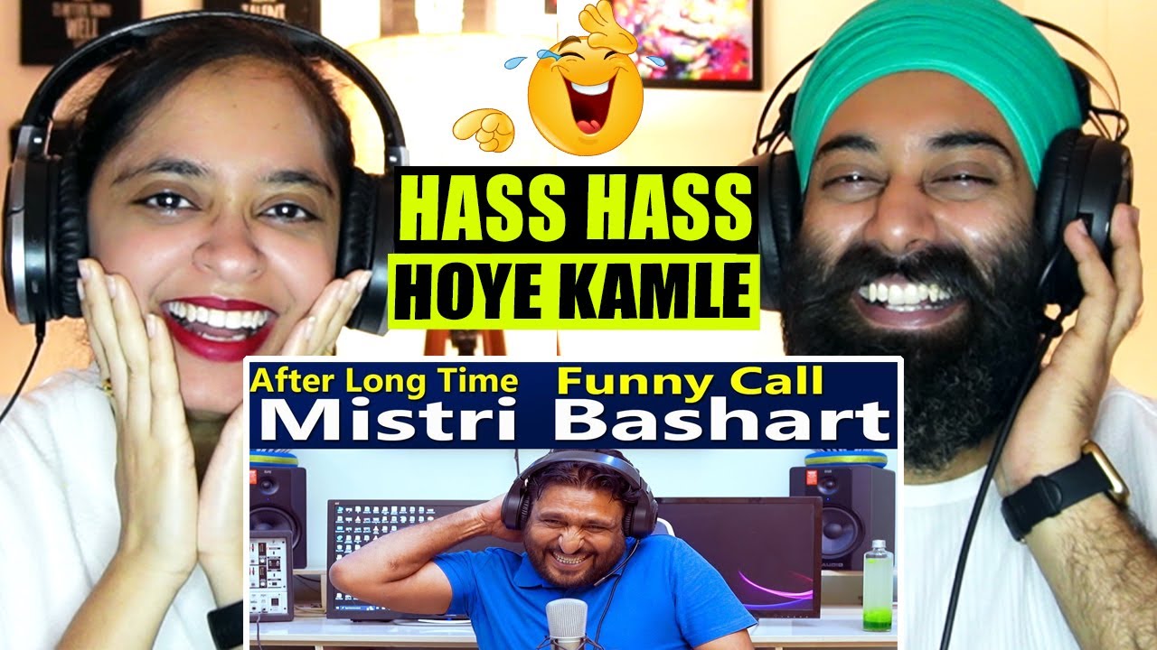 Punjabi Reaction on Mistri Basharat Funny Call | Rana Ijaz funny Prank Call