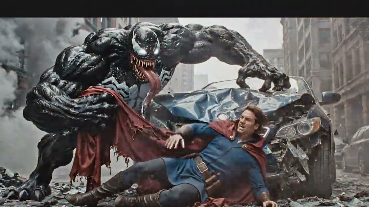 Doctor Strange VS Venom #DoctorStrange #Venom #Marvel #SuperheroBattle #EpicFight #aimarvelcinematic