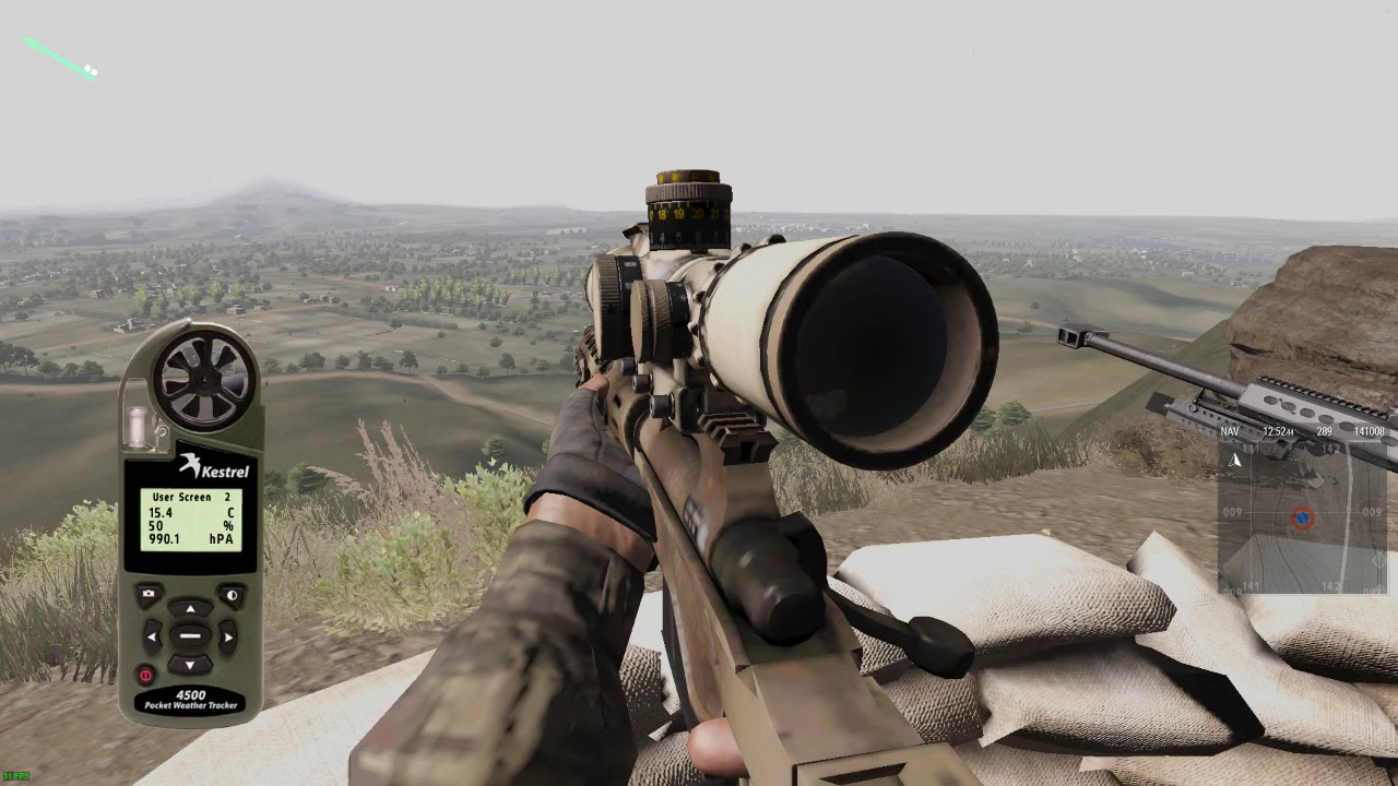 Arma 3 Keskin Nişancı (Ace ) ile yaptığım atışlar
