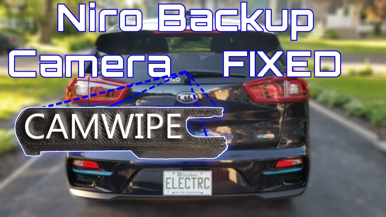 Kia Niro EV Backup Camera - Fixed