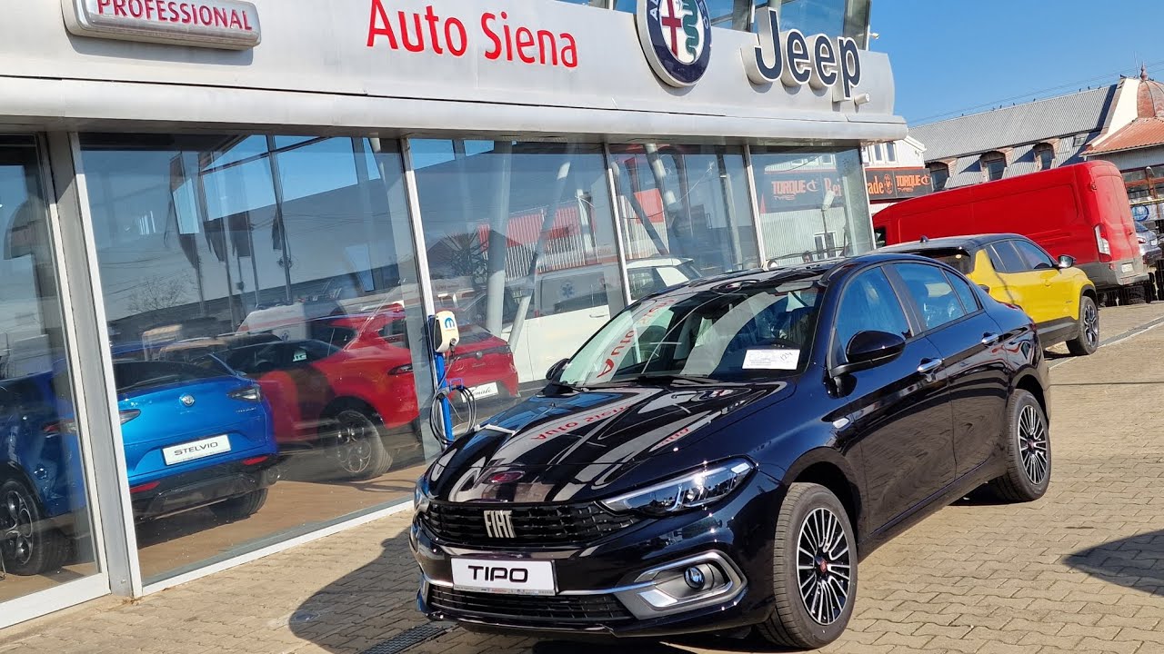 Fiat Tipo 356 Sedan City 1.6Diesel 130CP 320Nm MT6+R cul. 718 Black Nero Volcano Metallic AutoSiena