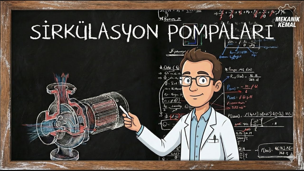 Sirkülasyon Pompası Seçimi ve Hesabı: A'dan Z'ye Herkes İçin Rehber!
