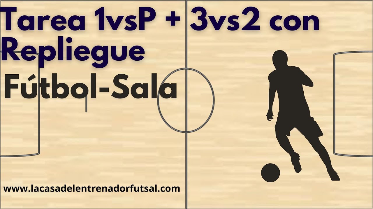 Entrenamiento de Fútbol Sala: 3 Tareas para Entrenar Transiciones, Repliegues y Finalización.