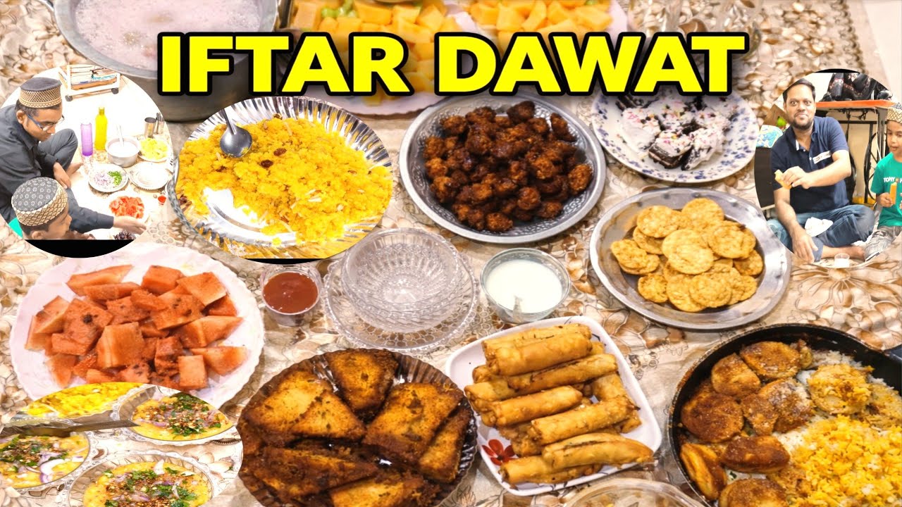 Aaj Ghar Par Iftar Dawat | Mehmaanon Ke Liye Tarah-Tarah Ki Iftari Banayi | Daily Vlog