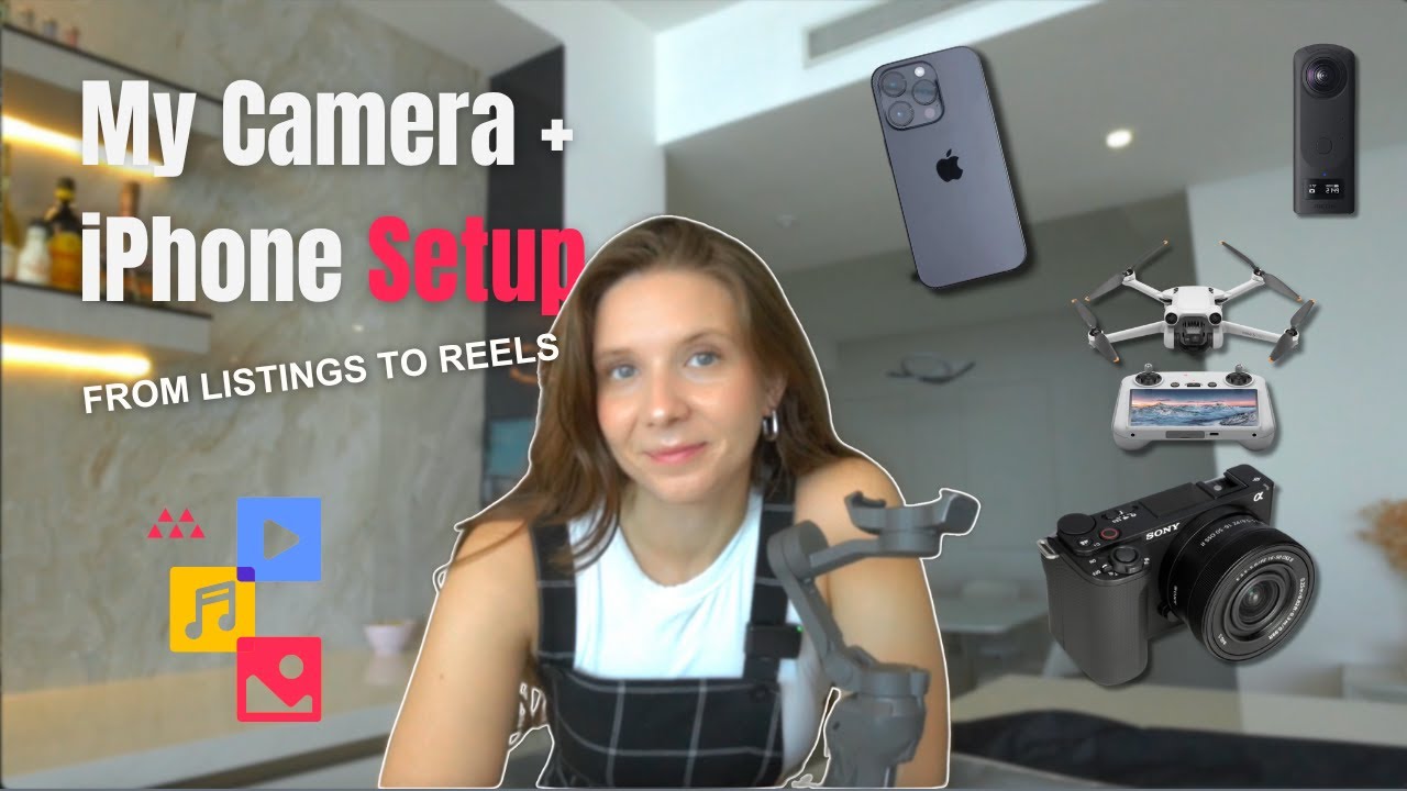 Real Estate Content Creation Gear: Camera, iPhone & Accessories for Listings and Social Media