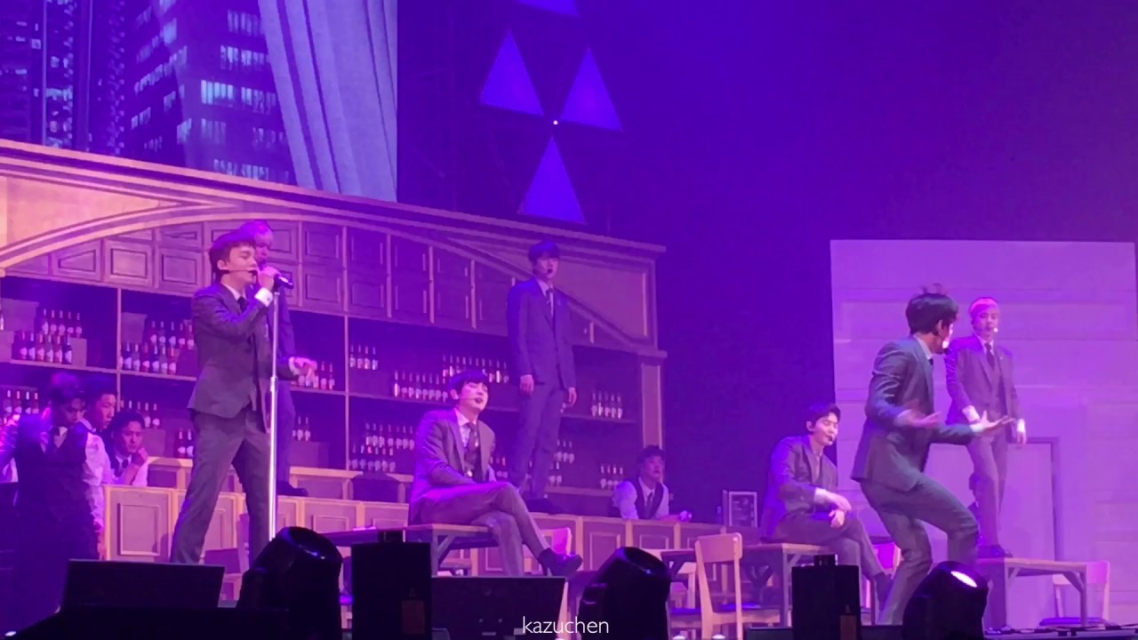 180317 EXO(엑소)-너의 손짓 Touch It(Full) @The EℓyXiOn in Bangkok Day2[fancam]