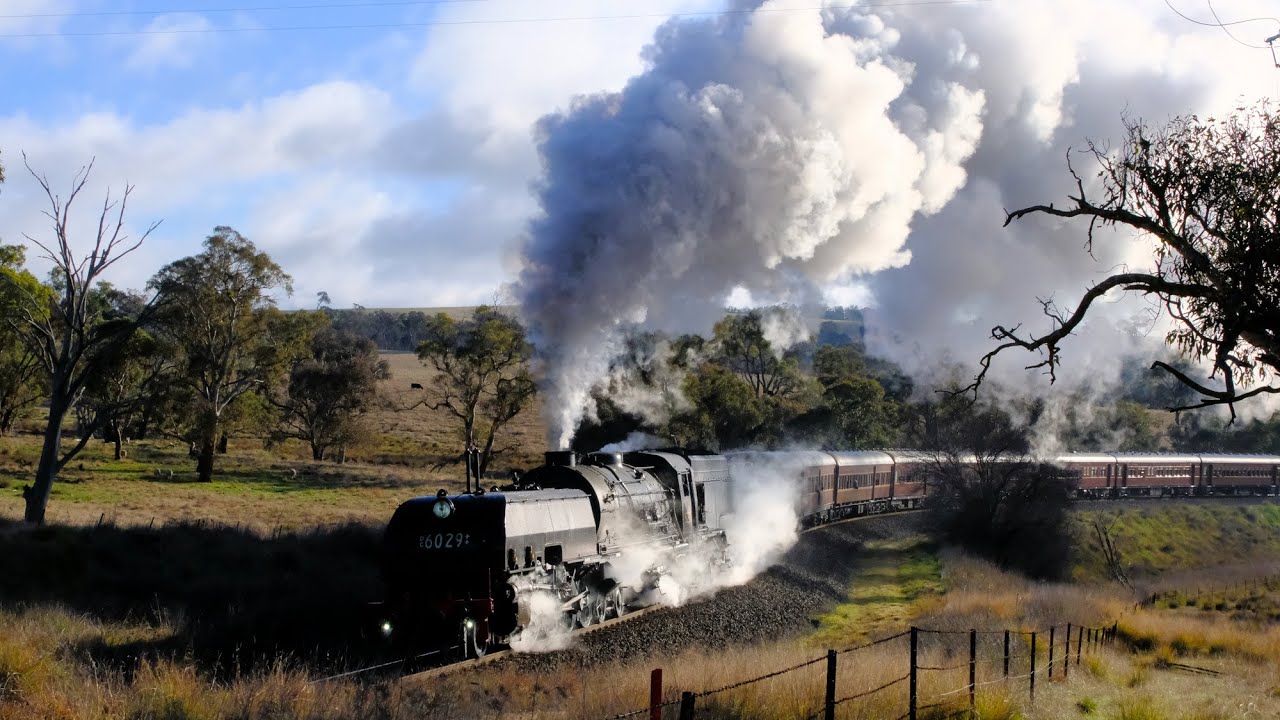 Big Steam! Garratt 6029 Bathurst to Orange - Monday June 10th 2024