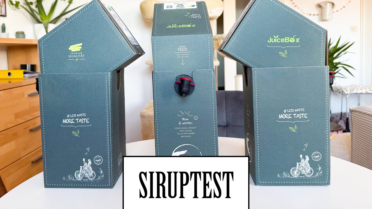 JuiceBox - Neue Produktvorstellung (Sirup) | SIRUPTTEST