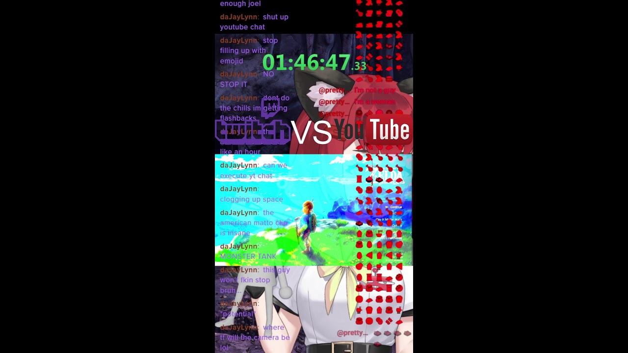 vertical format livestream? more likely than you'd think it would be.