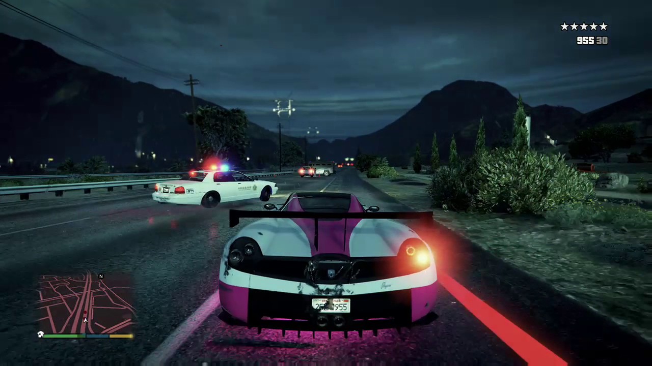 Grand Theft Auto V franklin chase