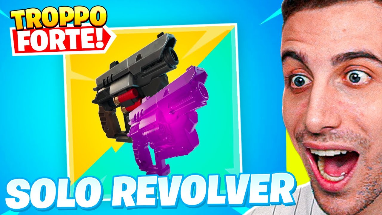 Gioco con SOLO il *NUOVO* PUMP REVOLVER e VINCO! *DEVASTANTE* Stagione 4 Capitolo 6 Fortnite ITA!