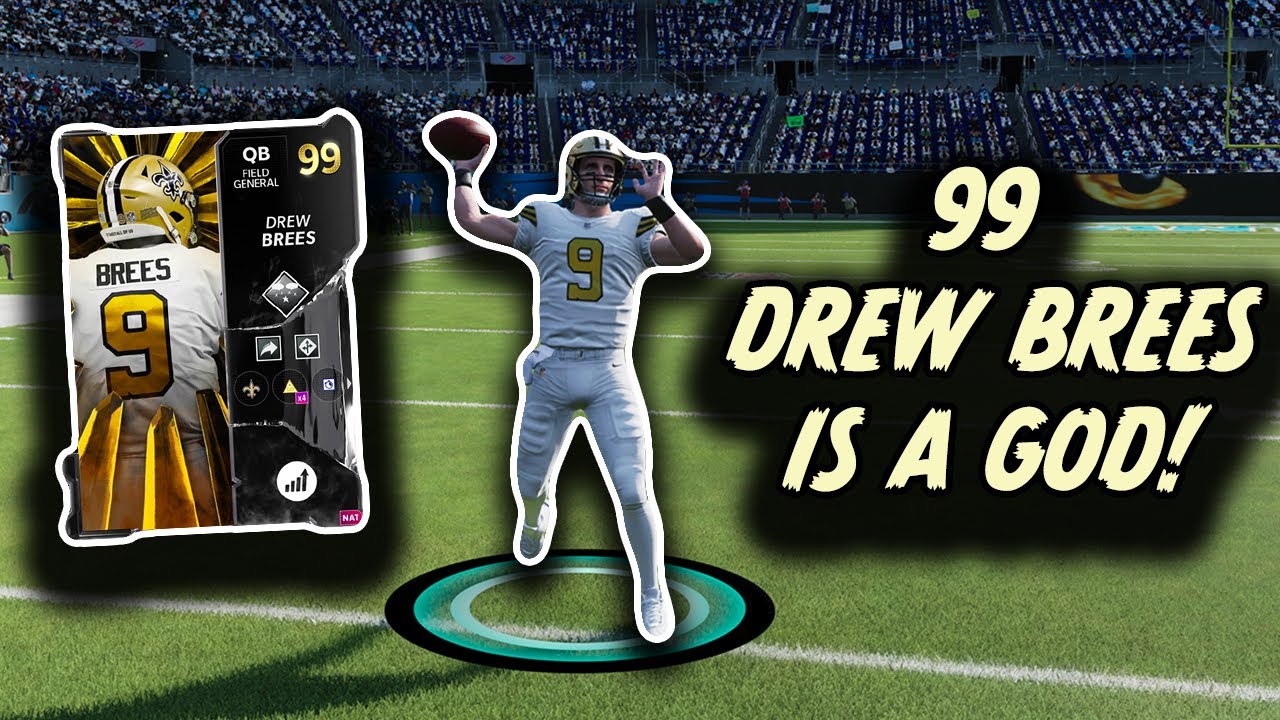 99 CAREER TRIBUTE DREW BREES! - Madden 21 Ultimate Team