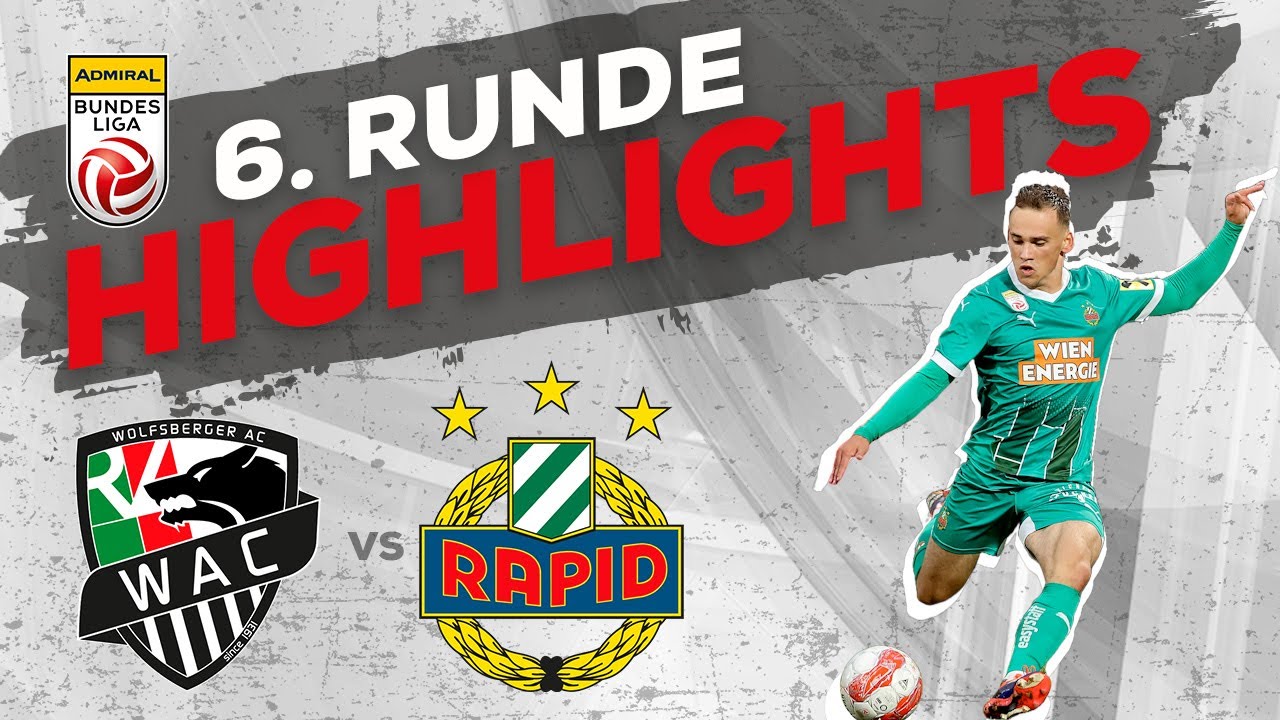 RZ Pellets WAC - SK Rapid 6. Runde ADMIRAL BUNDESLIGA 2024/25