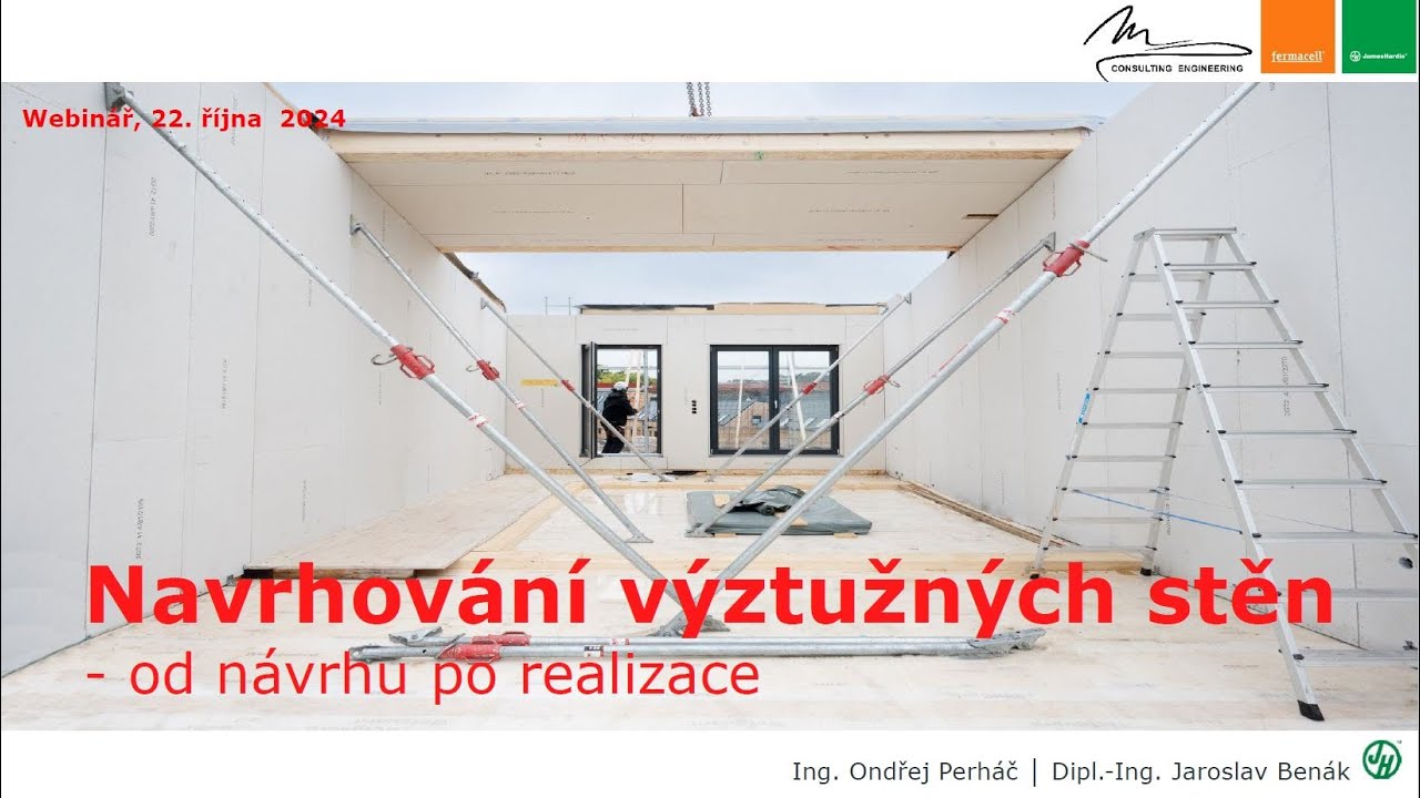 Navrhování výztužných stěn dřevostaveb - od návrhu po realizaci
