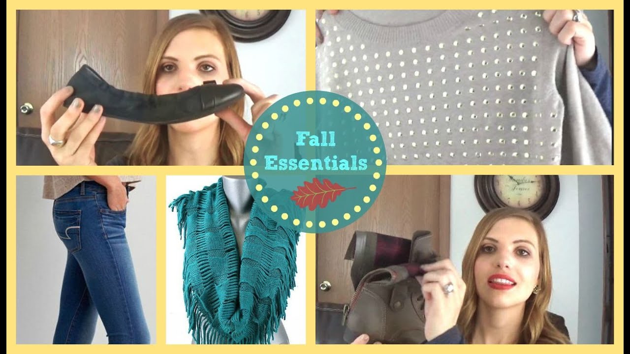 Fall Essentials + Fall Fashion Trends 2015