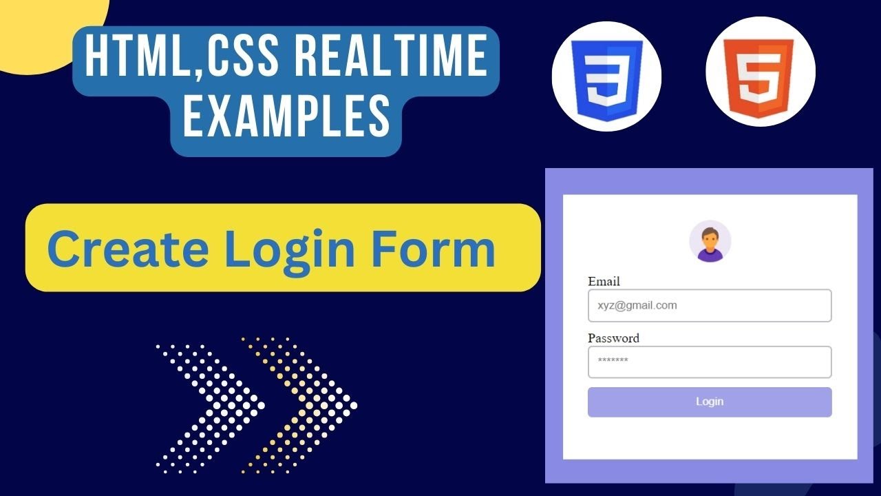 Login form using html css | how to create login form|css for beginners | css tutorials in telugu