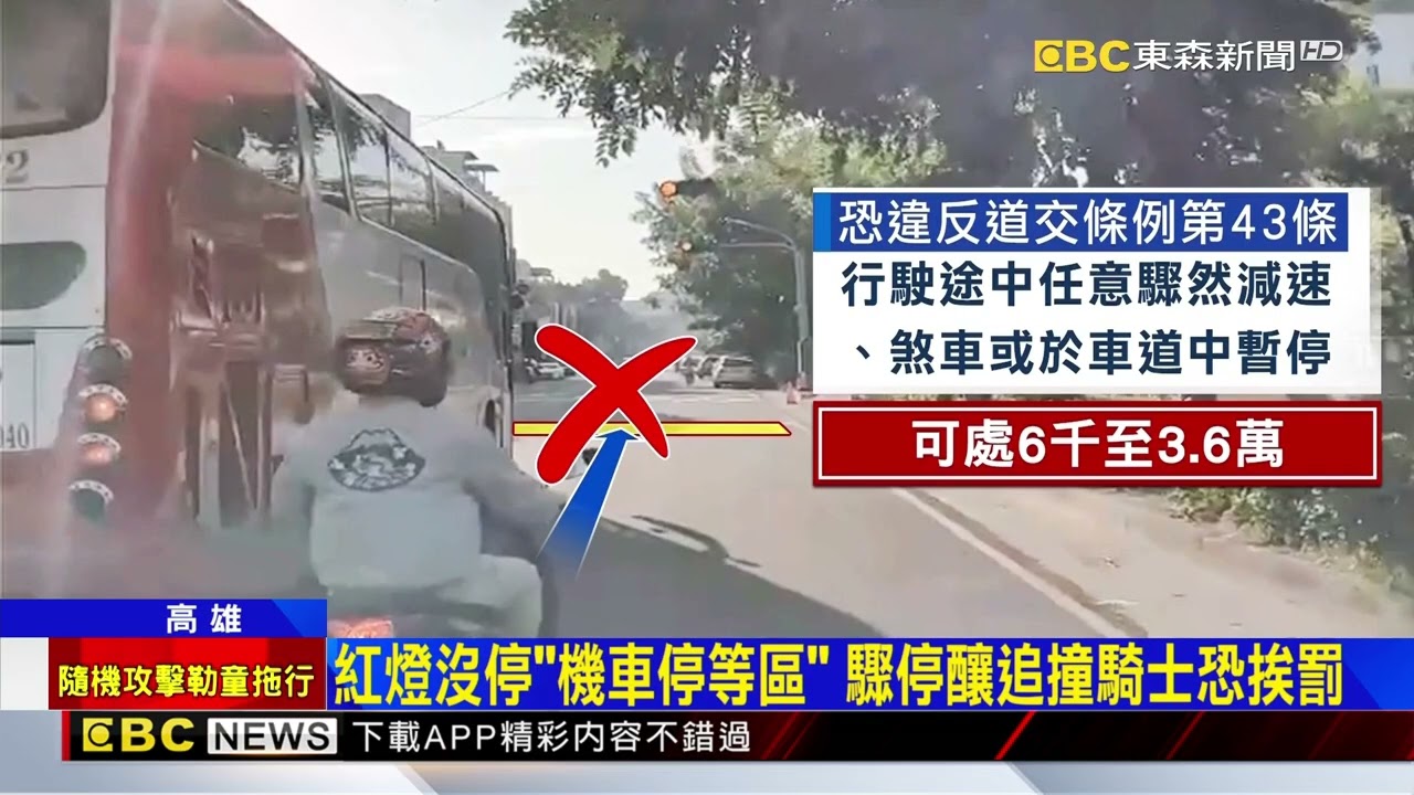 獨家》誰逼車？ 騎士突煞停與特斯拉碰撞 駕駛控碰瓷@newsebc