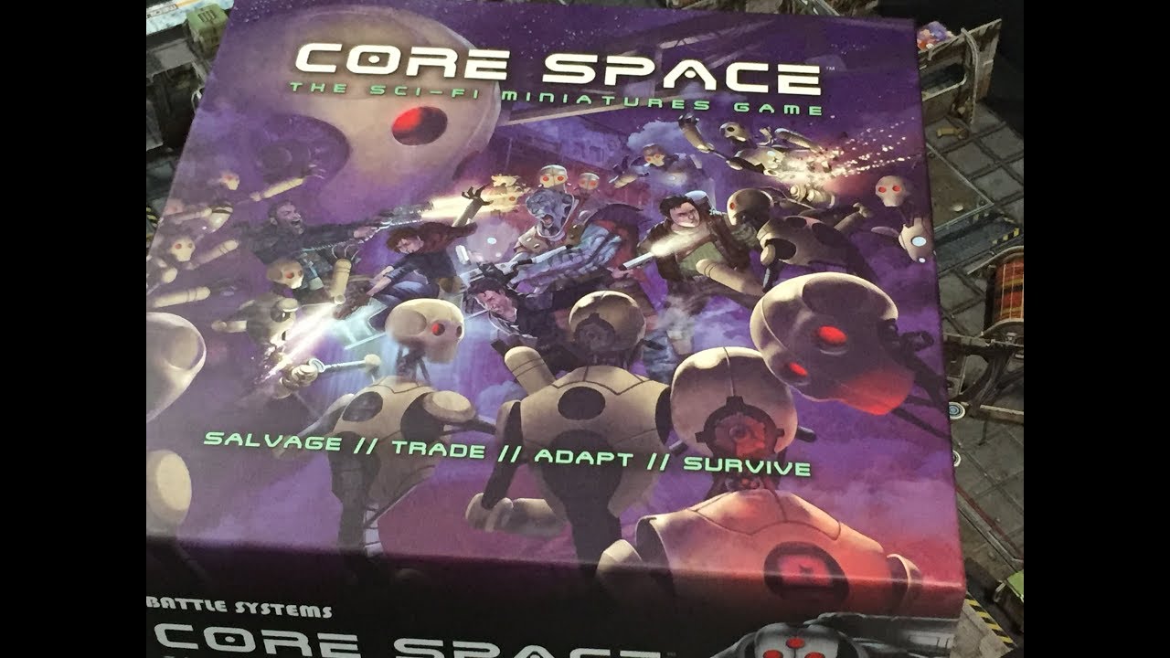 Core Space: The Sci-Fi Miniatures game from Battle Systems