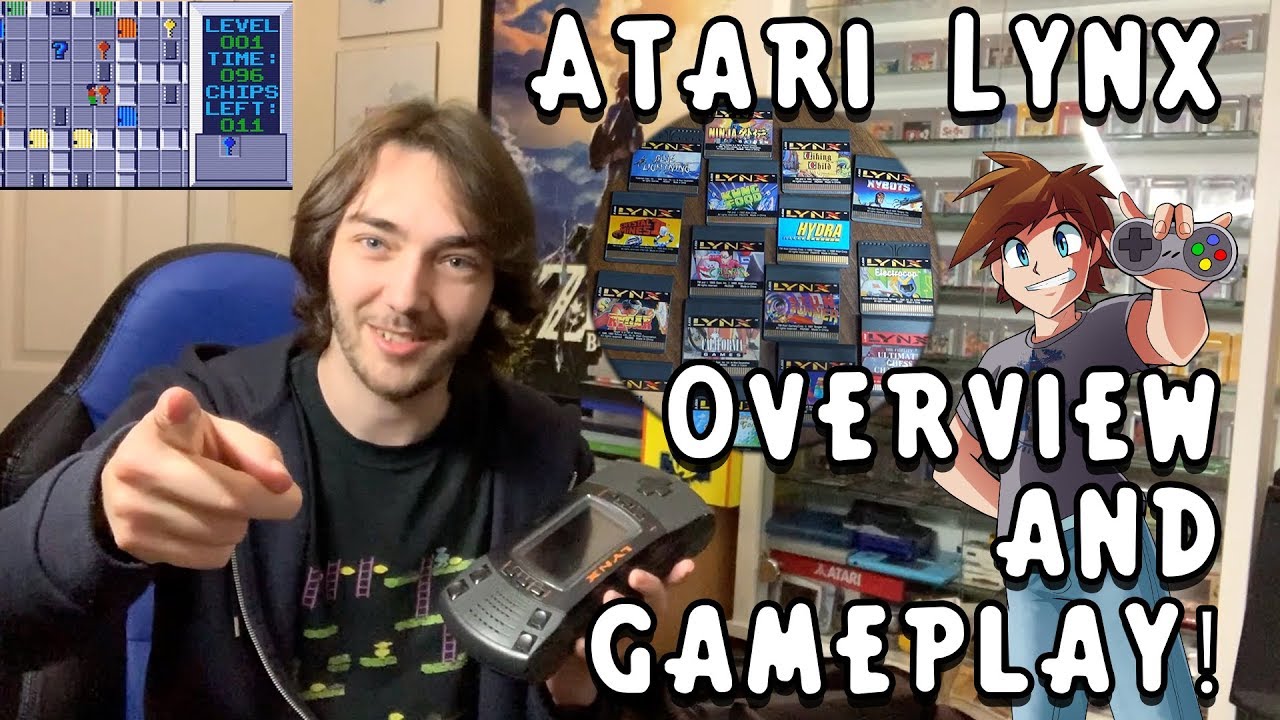 Atari Lynx II System Overview and Gameplay!