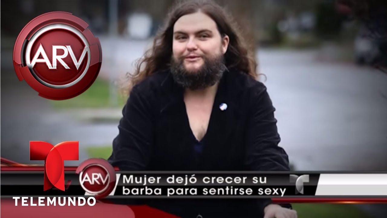 Mujer barbuda de Oregón se siente sexy y sensual | Al Rojo Vivo | Telemundo