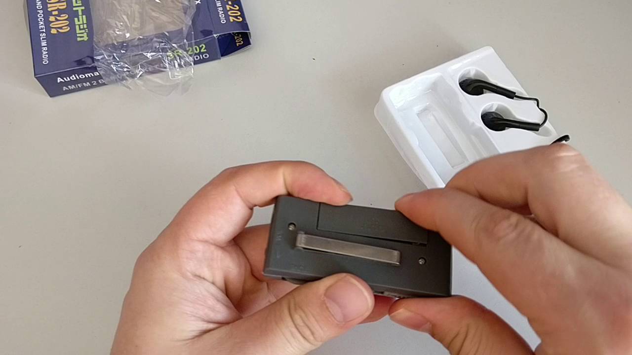 DC 1.5V portable fm/am pocket radio