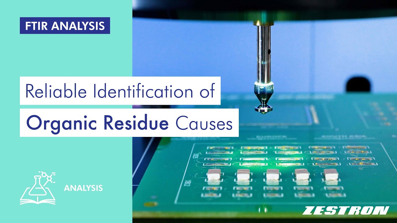 FTIR Microscopy: How we Identify Organic Residues on PCB Assemblies with Reference Databases 📊